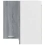 Armario colgante de esquina madera de ingeniería gris sonoma de vidaXL, Armarios de cocina - Ref: Foro24-815598, Precio: 79,1...
