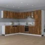 Armario colgante madera de ingeniería roble ahumado 80x31x60 cm de vidaXL, Armarios de cocina - Ref: Foro24-815588, Precio: 6...