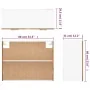 Armario colgante madera de ingeniería roble ahumado 80x31x60 cm de vidaXL, Armarios de cocina - Ref: Foro24-815588, Precio: 6...