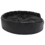 Cama para perros felpa y cuero sintético negro 99x89x21 cm de vidaXL, Camas para perros - Ref: Foro24-171264, Precio: 94,88 €...