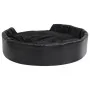 Cama para perros felpa y cuero sintético negro 99x89x21 cm de vidaXL, Camas para perros - Ref: Foro24-171264, Precio: 94,88 €...