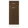 Armario bajo cocina madera de ingeniería marrón 30x46x81,5 cm de vidaXL, Armarios de cocina - Ref: Foro24-815569, Precio: 59,...