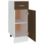 Armario bajo cocina madera de ingeniería marrón 30x46x81,5 cm de vidaXL, Armarios de cocina - Ref: Foro24-815569, Precio: 59,...
