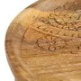 Mesas auxiliares redondas 2 uds madera maciza de mango y acero de vidaXL, Mesas auxiliares - Ref: Foro24-286470, Precio: 181,...