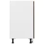Armario inferior madera contrachapada marrón roble 80x46x81,5cm de vidaXL, Armarios de cocina - Ref: Foro24-815581, Precio: 1...