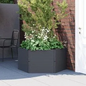 Jardinera PP gris antracita de vidaXL, Maceteros y jardineras - Ref: Foro24-154984, Precio: 94,95 €, Descuento: %