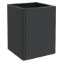 Jardinera PP gris antracita de vidaXL, Maceteros y jardineras - Ref: Foro24-154984, Precio: 94,95 €, Descuento: %