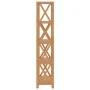 Estantería de 5 niveles madera maciza de roble 80x30x146 cm de vidaXL, Librerías y estanterías - Ref: Foro24-353812, Precio: ...