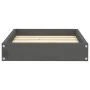 Cama para perros madera maciza de pino gris 51,5x44x9 cm de vidaXL, Camas para perros - Ref: Foro24-820848, Precio: 24,02 €, ...