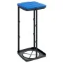 Soportes para bolsas de basura 2 uds PP negro y azul 60 L de vidaXL, Cubos de la basura y papeleras - Ref: Foro24-154979, Pre...