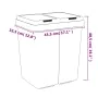 Doppelter weißer Abfalleimer 2x25 L von vidaXL, Mülltonnen und Mülltonnen - Ref: Foro24-154981, Preis: 53,36 €, Rabatt: %