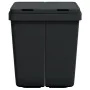 Cubo de basura doble gris antracita 2x25 L de vidaXL, Cubos de la basura y papeleras - Ref: Foro24-154982, Precio: 63,54 €, D...