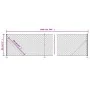 Cerca de alambre con brida gris antracita 0,8x10 m de vidaXL, Paneles de vallas - Ref: Foro24-153984, Precio: 57,05 €, Descue...