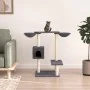 Rascador para gatos con postes gris oscuro 82 cm de vidaXL, Mobiliario para gatos - Ref: Foro24-171761, Precio: 48,39 €, Desc...