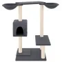 Rascador para gatos con postes gris oscuro 82 cm de vidaXL, Mobiliario para gatos - Ref: Foro24-171761, Precio: 48,39 €, Desc...