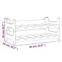 Bottle rack for 12 stackable PP bottles by vidaXL, Wine racks - Ref: Foro24-154977, Price: 38,18 €, Discount: %