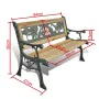 Banco de jardín para niños madera 84 cm de vidaXL, Bancos de jardín - Ref: Foro24-41013, Precio: 56,86 €, Descuento: %