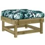 Juego de muebles jardín 7 pzas y cojines madera pino impregnada de vidaXL, Conjuntos de jardín - Ref: Foro24-3185814, Precio:...