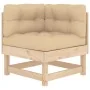 Juego de muebles de jardín 7 piezas y cojines madera maciza de vidaXL, Conjuntos de jardín - Ref: Foro24-3185808, Precio: 526...