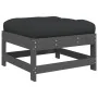Juego de muebles de jardín 7 pzas y cojines madera maciza gris de vidaXL, Conjuntos de jardín - Ref: Foro24-3185936, Precio: ...