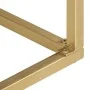 Solid black and gold mango wood console table 90x30x75cm by vidaXL, Sideboards - Ref: Foro24-286518, Price: 224,93 €, Discoun...