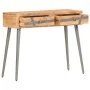 Mesa consola de madera maciza de acacia 90x30x75 cm de vidaXL, Mesas auxiliares - Ref: Foro24-286549, Precio: 116,63 €, Descu...