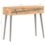 Mesa consola de madera maciza de acacia 90x30x75 cm de vidaXL, Mesas auxiliares - Ref: Foro24-286549, Precio: 116,63 €, Descu...