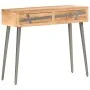 Mesa consola de madera maciza de acacia 90x30x75 cm de vidaXL, Mesas auxiliares - Ref: Foro24-286549, Precio: 116,63 €, Descu...