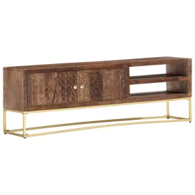 Mueble para TV madera maciza de mango 138x30x46 cm de vidaXL, Muebles TV - Ref: Foro24-286552, Precio: 237,80 €, Descuento: %