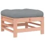 Garden stool with cushion solid Douglas fir wood by vidaXL, Modular outdoor sofas - Ref: Foro24-825672, Price: 56,72 €, Disco...