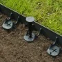 Nature Garden edging and anchor plugs black by Nature, Garden edging and edging - Ref: Foro24-428507, Price: 31,75 €, Discoun...