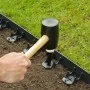 Nature Garden edging and anchor plugs black by Nature, Garden edging and edging - Ref: Foro24-428507, Price: 31,75 €, Discoun...