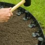 Nature Garden edging and anchor plugs black by Nature, Garden edging and edging - Ref: Foro24-428507, Price: 31,75 €, Discoun...