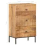 Aparador de madera maciza de mango 45x30x75 cm de vidaXL, Aparadores - Ref: Foro24-286560, Precio: 118,58 €, Descuento: %