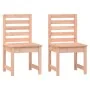 Sillas de jardín 2 uds madera abeto Douglas 50x48x91,5 cm de vidaXL, Sillas de jardín - Ref: Foro24-824030, Precio: 82,63 €, ...