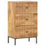 Aparador de madera maciza de mango 45x30x75 cm de vidaXL, Aparadores - Ref: Foro24-286560, Precio: 118,58 €, Descuento: %