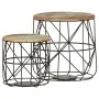 Coffee tables 2 units recycled solid wood by vidaXL, Coffee table - Ref: Foro24-286578, Price: 110,92 €, Discount: %