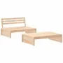 Juego de muebles de jardín 2 piezas y cojines madera maciza de vidaXL, Conjuntos de jardín - Ref: Foro24-3186130, Precio: 267...