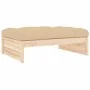 Juego de muebles de jardín 2 piezas y cojines madera maciza de vidaXL, Conjuntos de jardín - Ref: Foro24-3186130, Precio: 267...