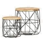 Couchtische 2 Einheiten aus massivem Mangoholz von vidaXL, Couchtisch - Ref: Foro24-286579, Preis: 86,32 €, Rabatt: %