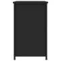 Mesita de noche madera de ingeniería negro 40x36x60 cm de vidaXL, Mesitas de noche - Ref: Foro24-825993, Precio: 63,34 €, Des...