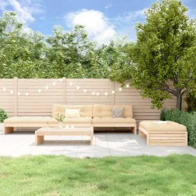 Juego de muebles de jardín 5 piezas y cojines madera maciza de vidaXL, Conjuntos de jardín - Ref: Foro24-3186144, Precio: 705...