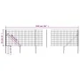 Wire fence with anchor spikes green 0.8x10 m by vidaXL, fence panels - Ref: Foro24-154112, Price: 80,92 €, Discount: %