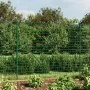 Cerca de alambre con pinchos de anclaje verde 2x10 m de vidaXL, Paneles de vallas - Ref: Foro24-154118, Precio: 159,97 €, Des...