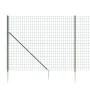 Cerca de alambre con pinchos de anclaje verde 2x10 m de vidaXL, Paneles de vallas - Ref: Foro24-154118, Precio: 159,97 €, Des...