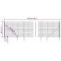 Cerca de alambre con pinchos de anclaje verde 2x10 m de vidaXL, Paneles de vallas - Ref: Foro24-154118, Precio: 159,97 €, Des...