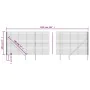 Nearby wire with green anchor spikes 1.8x10 m by vidaXL, fence panels - Ref: Foro24-154117, Price: 154,02 €, Discount: %