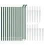 Grüner Drahtzaun mit Ankerspitzen 0,8x25 m von vidaXL, Zaunpaneele - Ref: Foro24-154120, Preis: 152,61 €, Rabatt: %