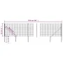 Grüner Drahtzaun mit Ankerspitzen 0,8x25 m von vidaXL, Zaunpaneele - Ref: Foro24-154120, Preis: 152,61 €, Rabatt: %