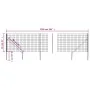 Near wire with anthracite gray anchor spikes 0.8x25 m by vidaXL, fence panels - Ref: Foro24-154264, Price: 162,37 €, Discount: %